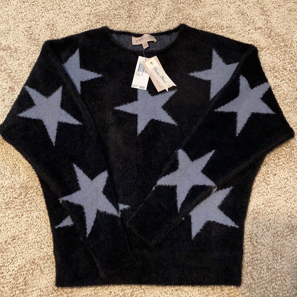 Philosophy Star Sweater Size S